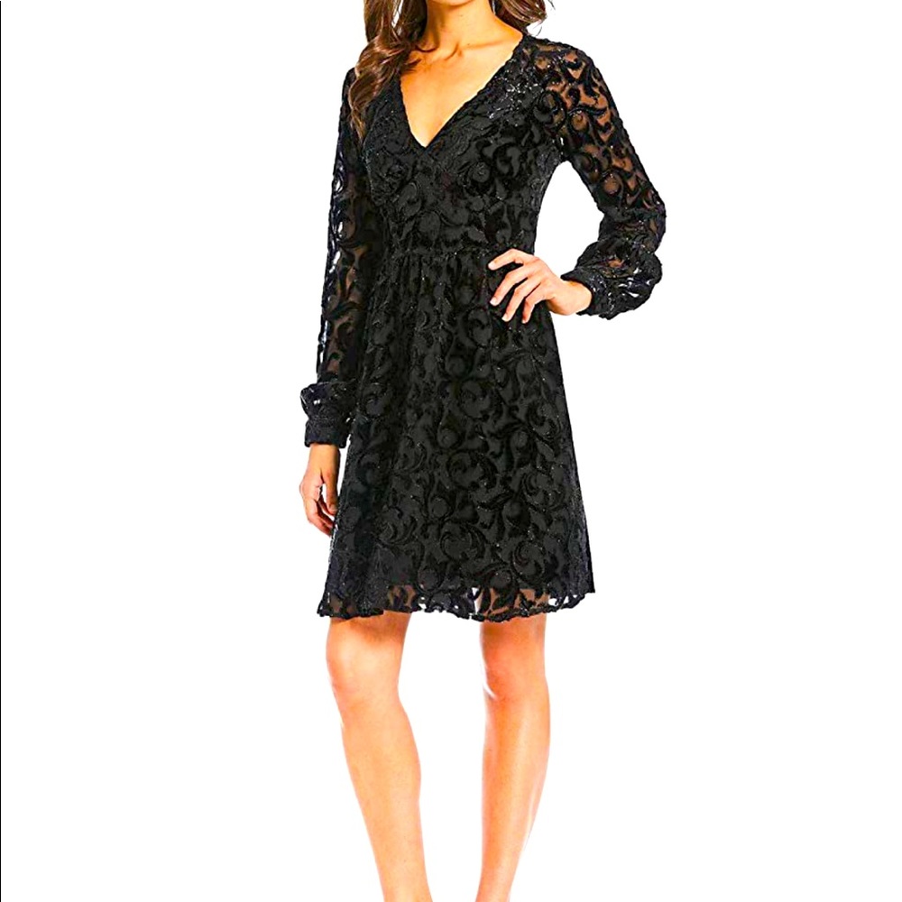 Michael Kors Holiday Black Dress XXL